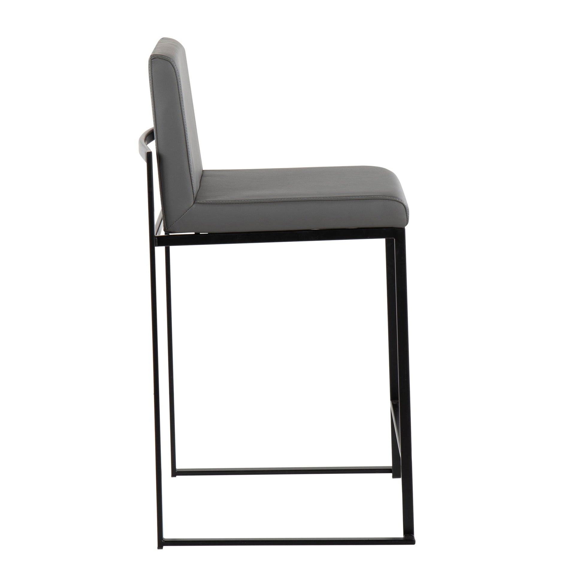 Fuji - Contemporary Modern Elegance, High Back Counter Stool Lumi Source
