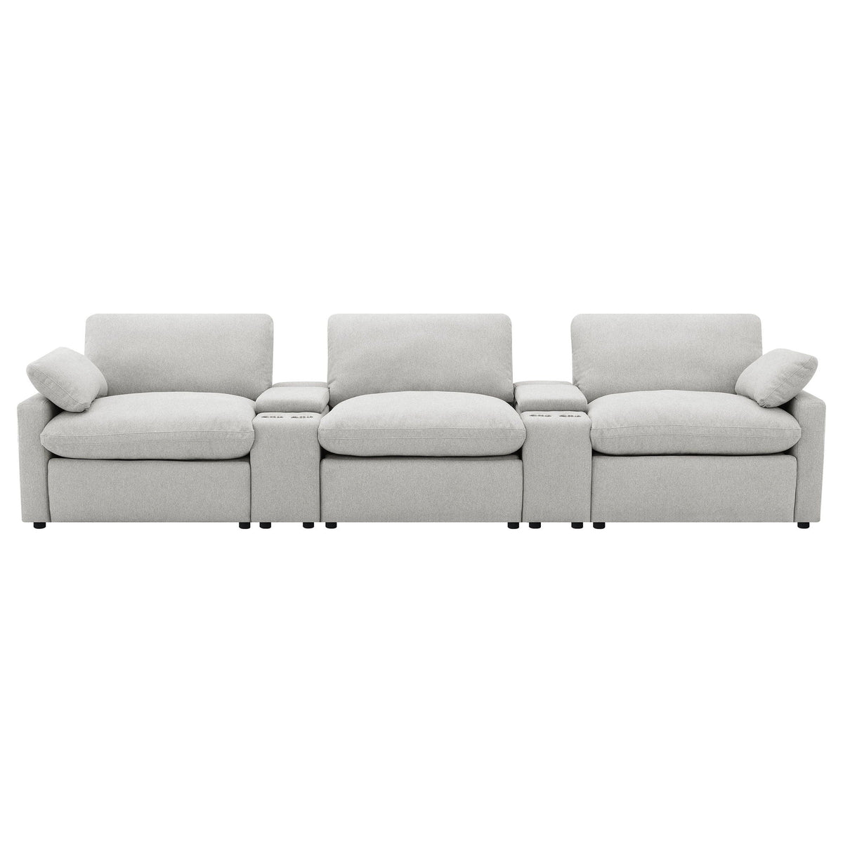 Hollander - Modular Power Reclining Sectional Sofa Furniture Max