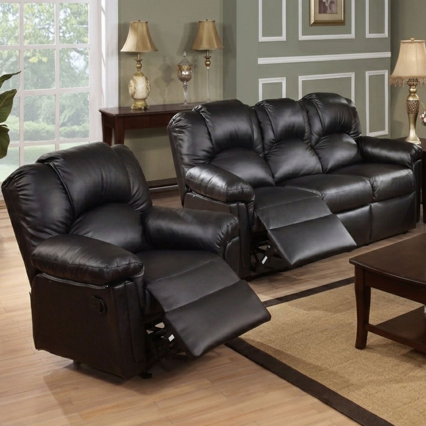 Modern Living Room Set, Cushion Backrest And Pillow Armrest Home Essentials