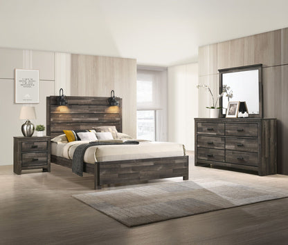 Carter - Bedroom Set - Brown Crown Mark