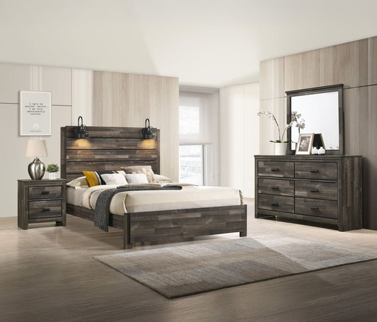 Carter - Bedroom Set - Brown Crown Mark