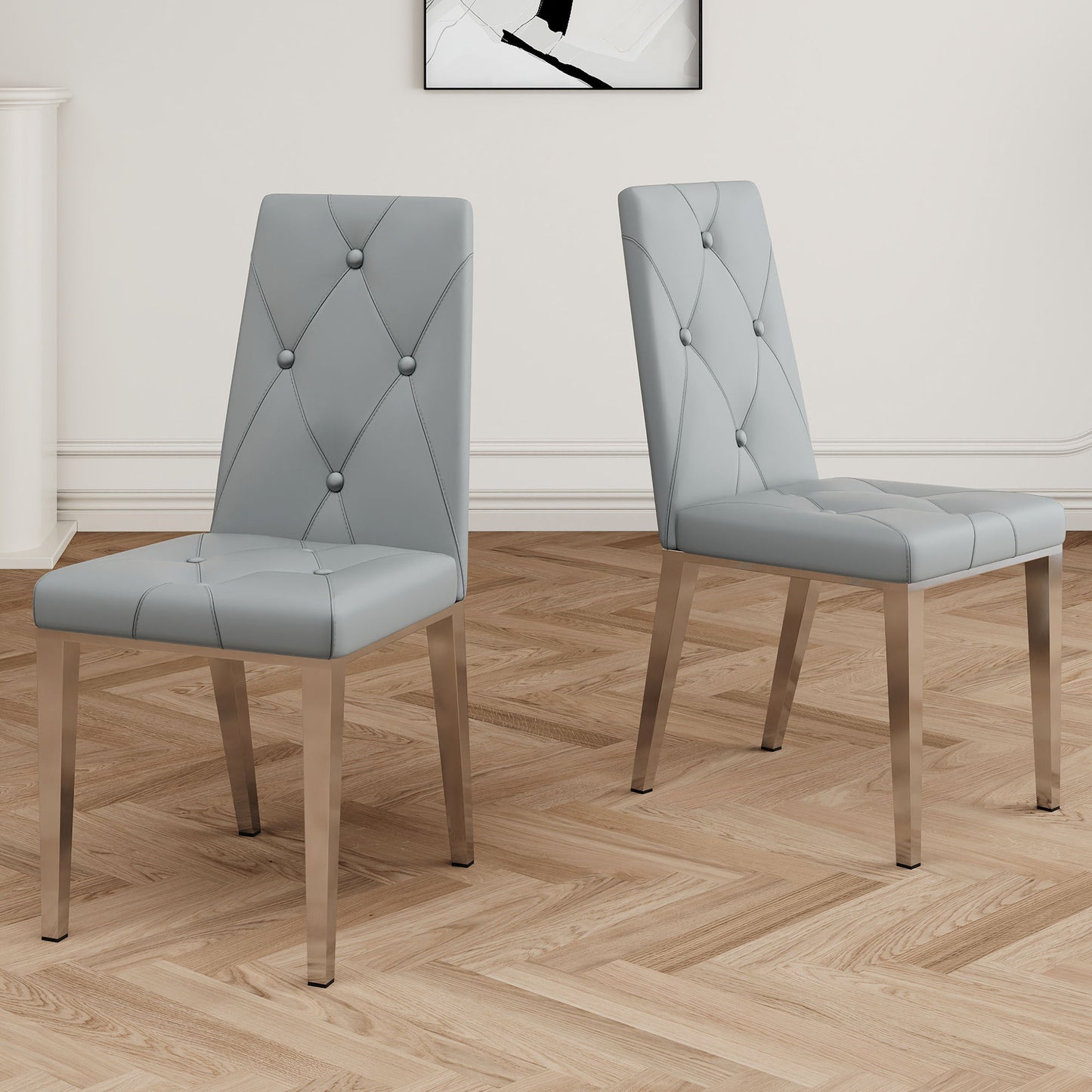 Modern Light Luxury Dining Chair (Set of 2) Home Essentials