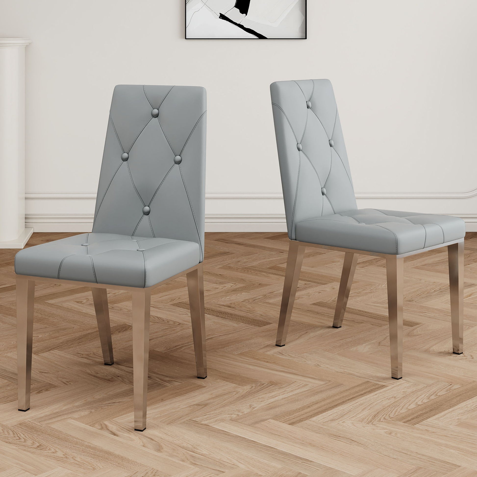 Modern Light Luxury Dining Chair (Set of 2) Home Essentials