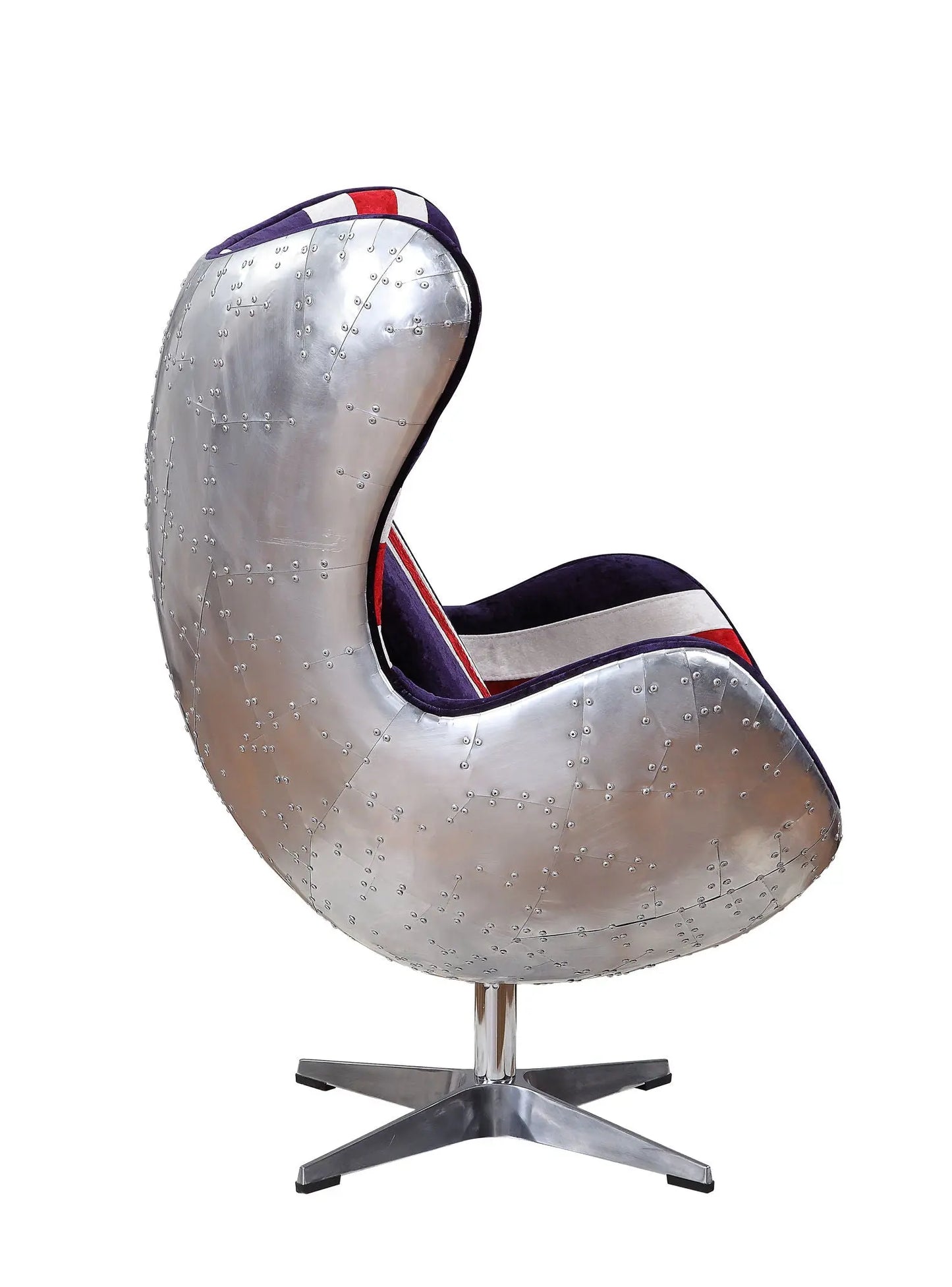 Brancaster - Pattern Accent Chair With Swivel - Multi Acme