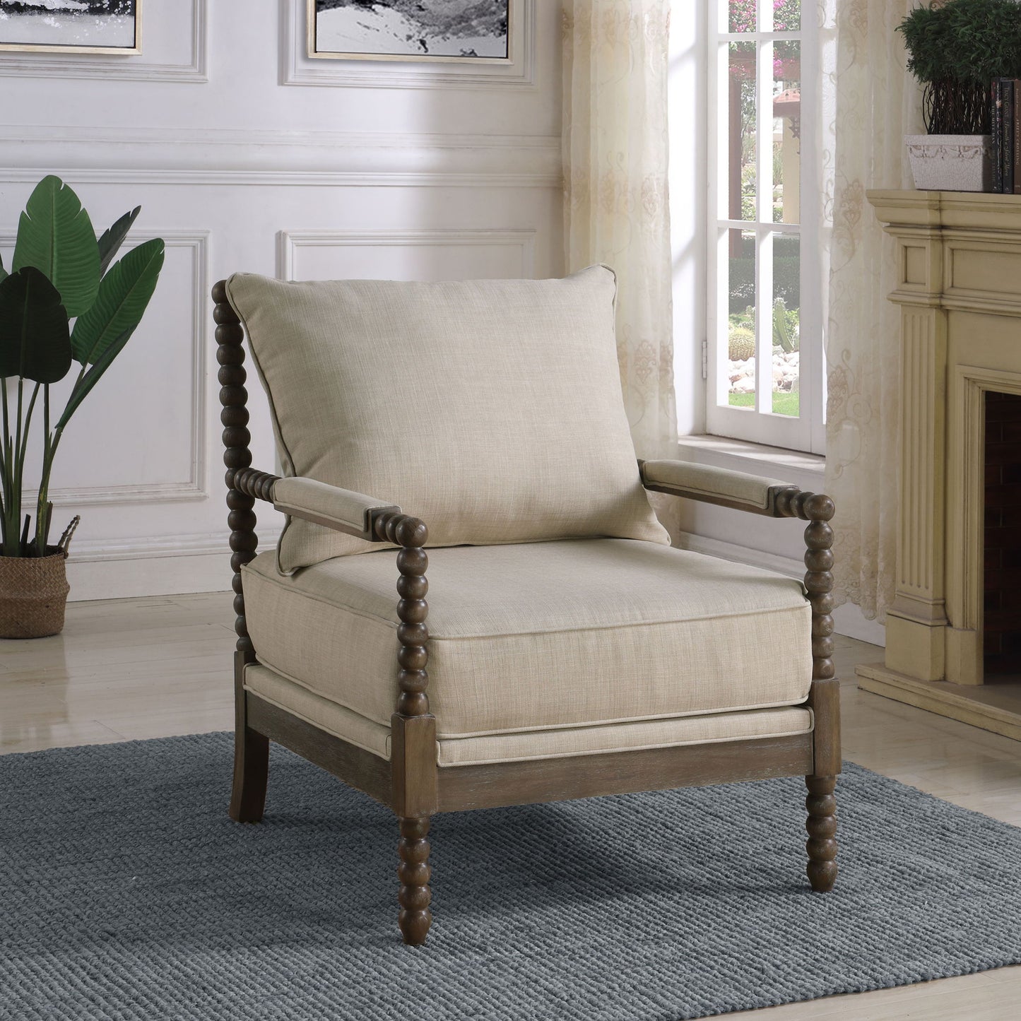 Removable Back Accent Chair Furniture Max
