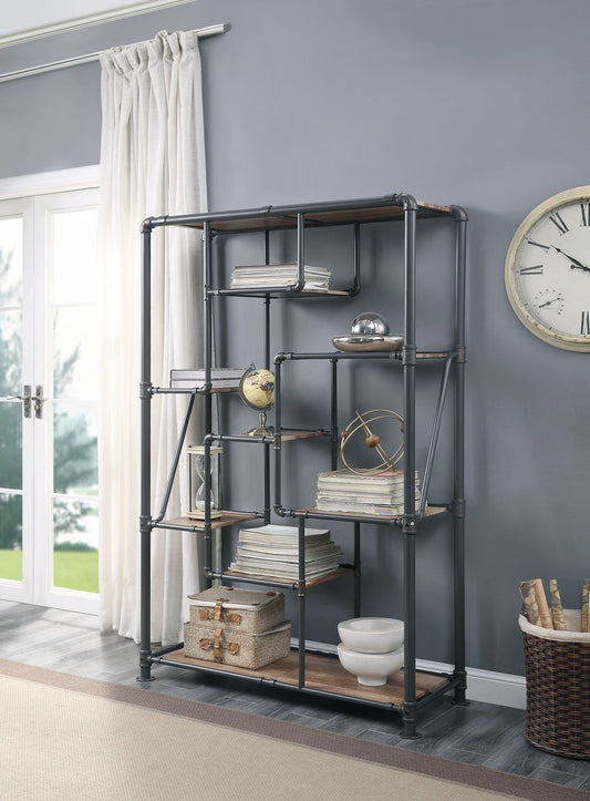 Brantley - Antique Bookshelf - Oak Acme