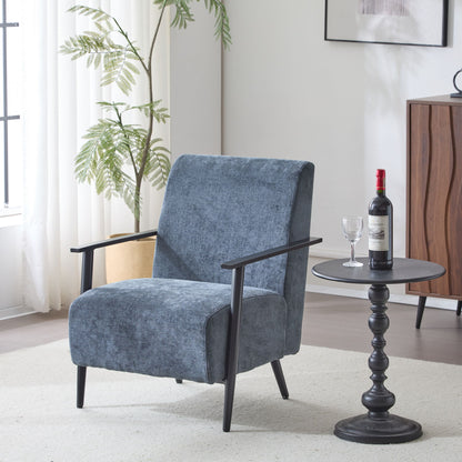 Modern Lounge Chair With Upholstery Noble House