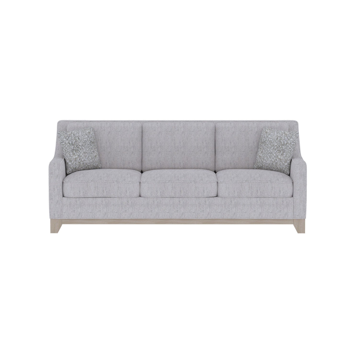 Sofa With Casual Accent - Gray Emerald Home