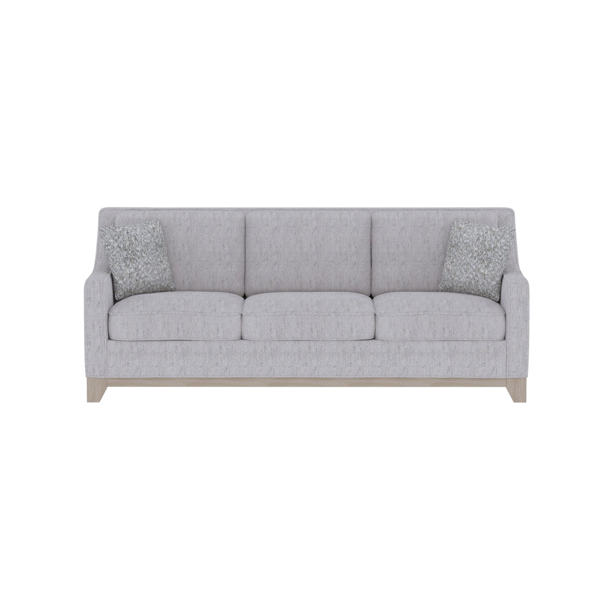 Sofa With Casual Accent - Gray Emerald Home