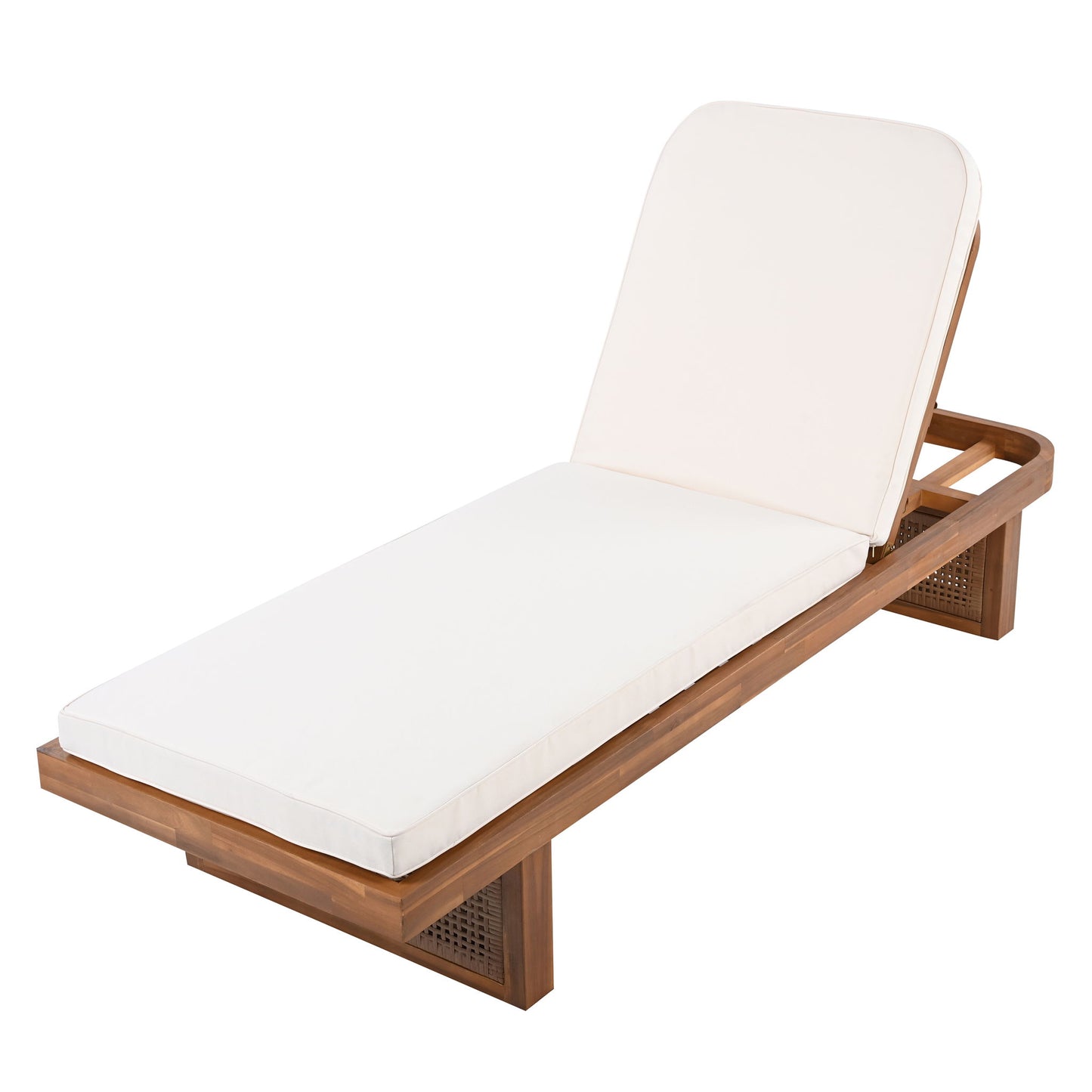 Outdoor Lounge Chair With Frame Noble House