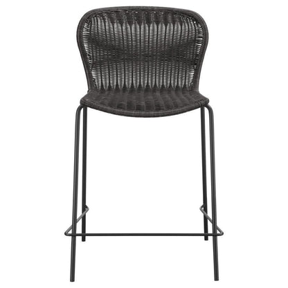 Mckinley - Faux Rattan Metal Chair (Set of 2) CoasterEssence