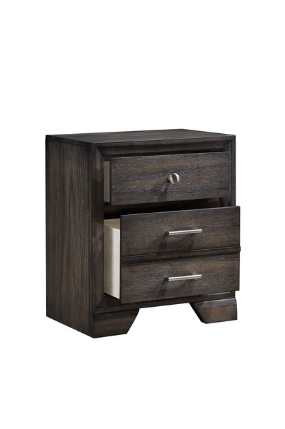 Jaymes - Accent Nightstand - Dark Brown