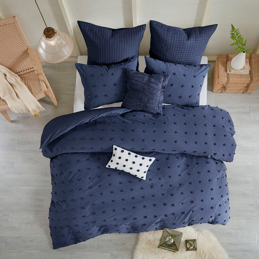 Brooklyn - King Comforter Set - Indigo Blue Urban Habitat