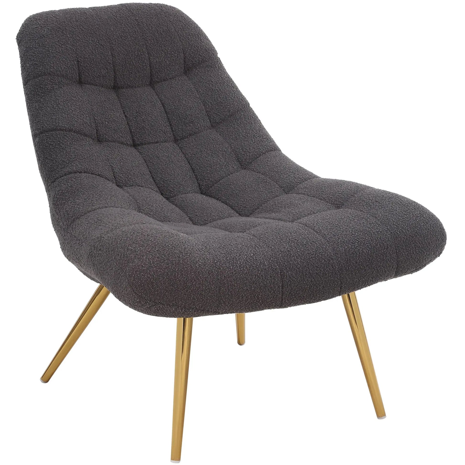 Aubrey - French Boucle Lounge Chair Ashcroft Furniture