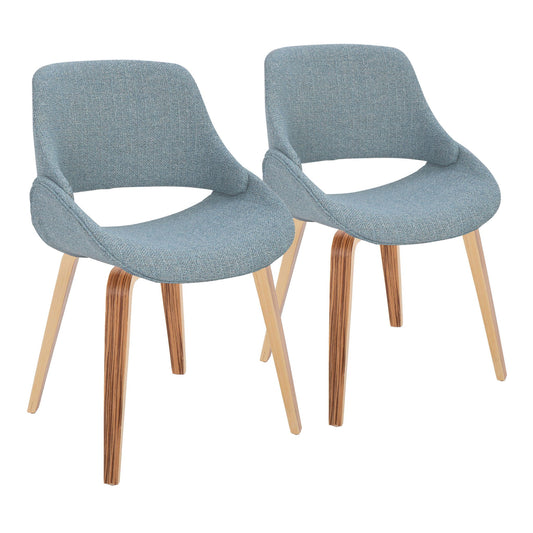 Fabrico - Mid Century, Modern Dining Chair (Set of 2) Lumi Source