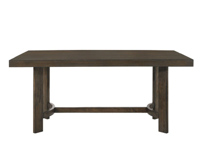Farren - 11 Pieces Dining Room Set - Multi / Oak Acme
