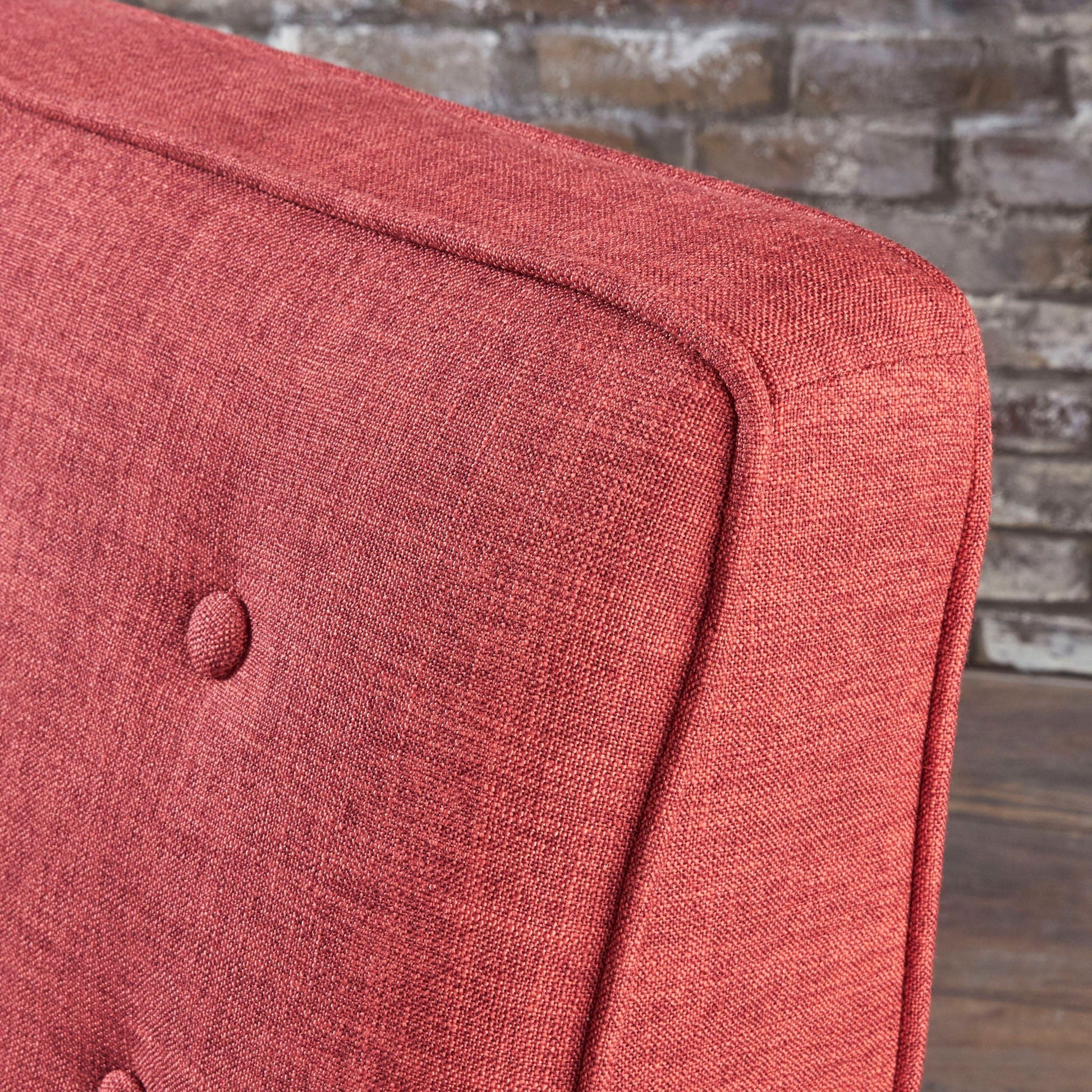 Mid-Century Modern Recliner With Button Tufted Waffle Stitch Noble House