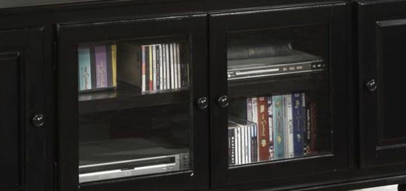 Ferla - TV Stand - Black Acme