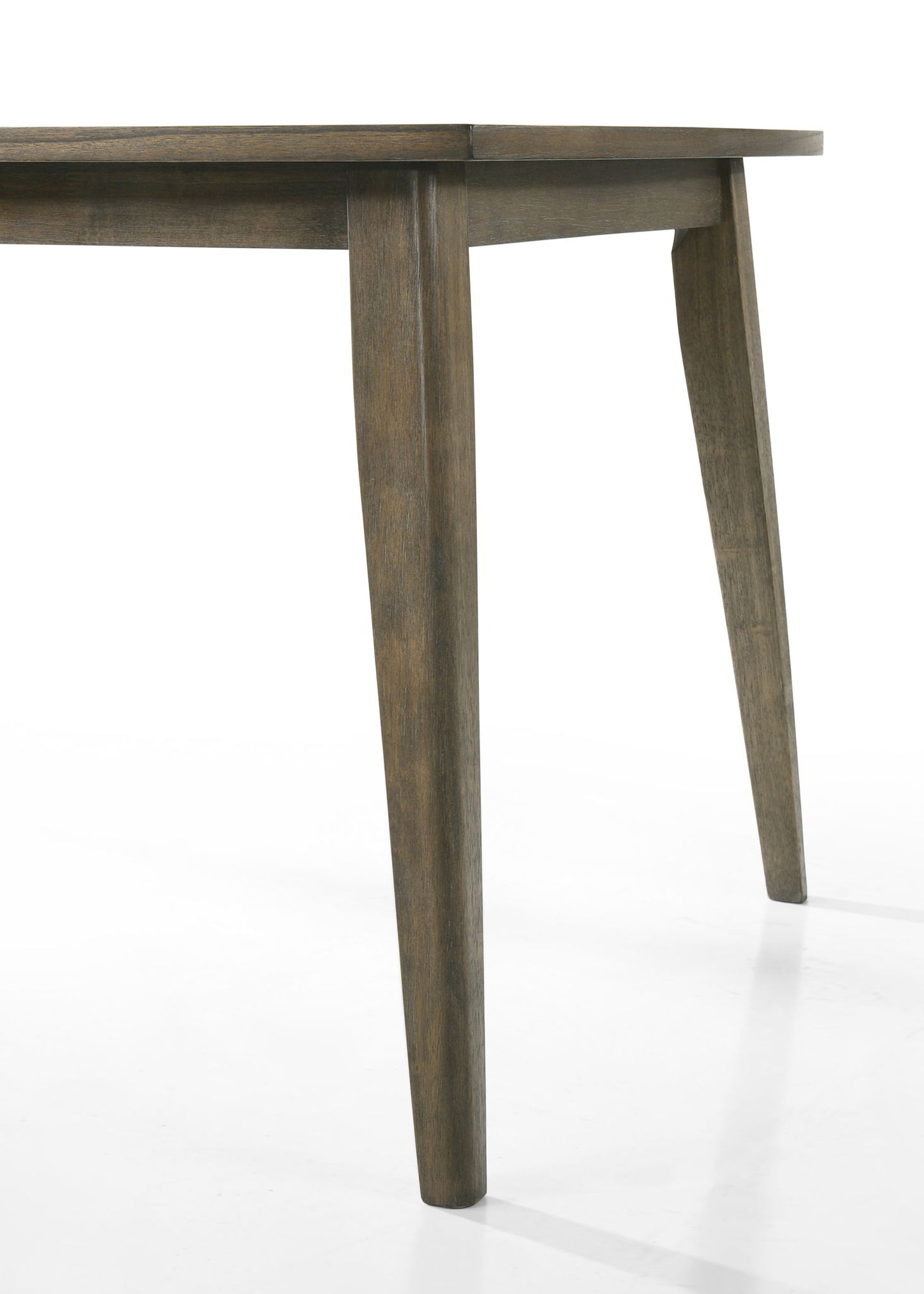 Bistro - Dining Table With Off White Fabric Dining Chairs Lilola Home