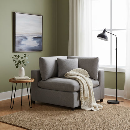 Cassandra - Corner Wedge Chair Ridgecrest Home