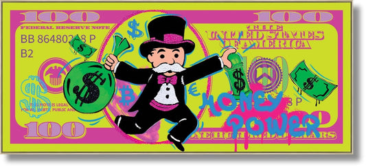 Vivid Fortune Parade - 28" x 63" Framed Wall Art Classy Art