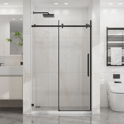 Frameless Tub Sliding Shower Door With Easy Clean Coating Daily Nest
