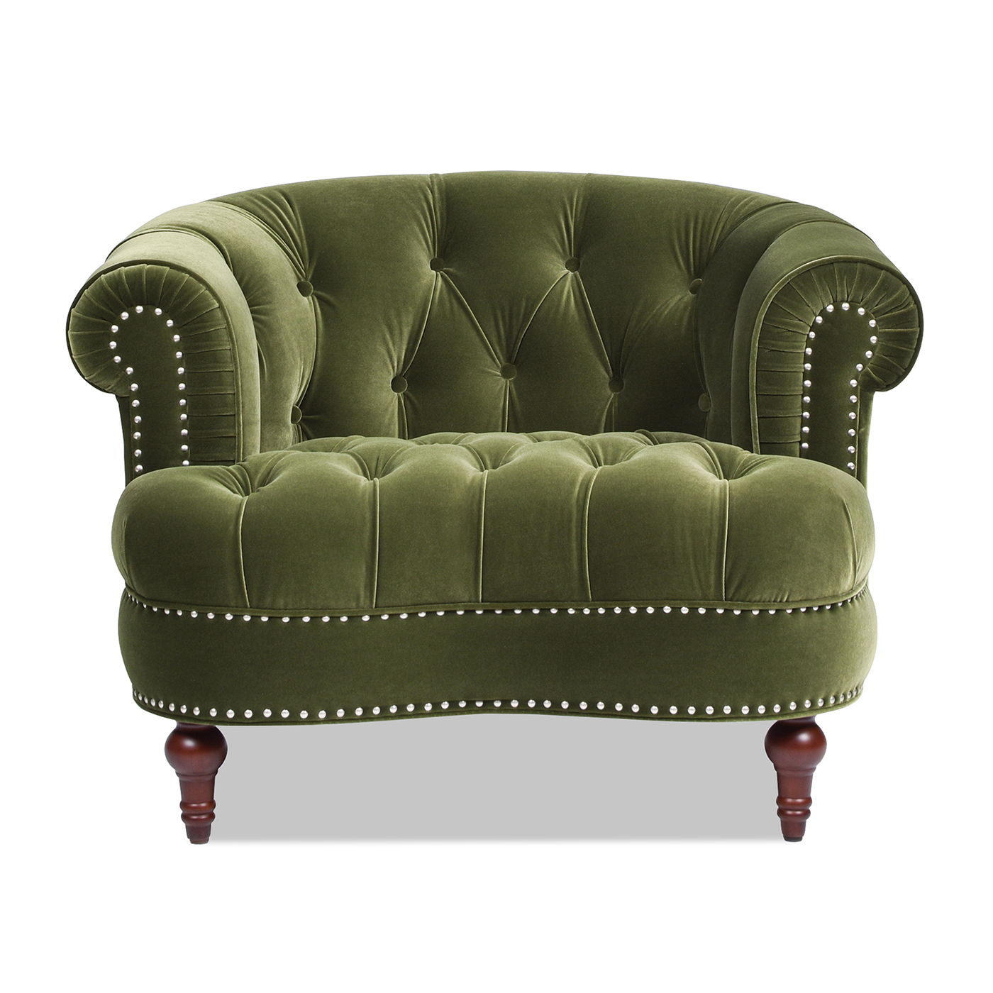 La Rosa - Victorian Tufted Upholstered Accent Chair Jennifer Taylor Home