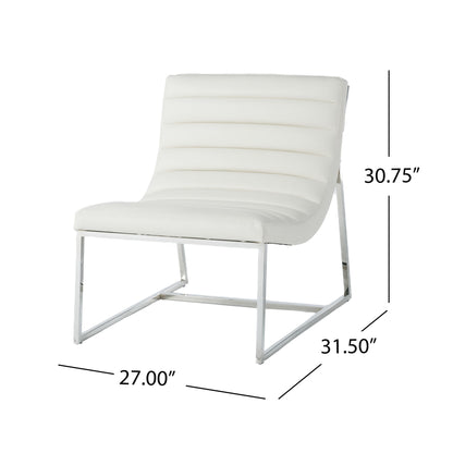 Wilmouth - Roll Occasional Chair - White Noble House
