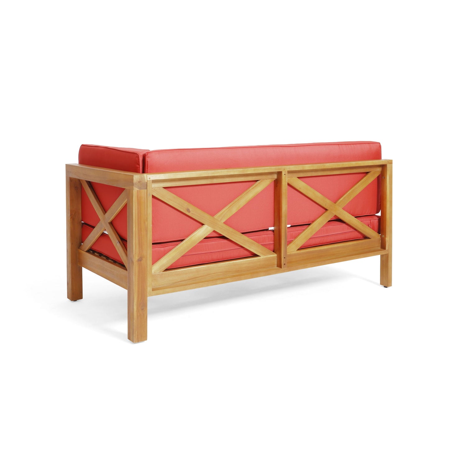 Brava - X Back Corner Bench Noble House