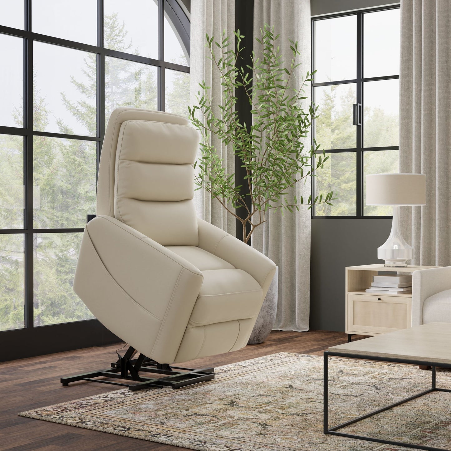 Bentley - Power Lift Chair With Full Recline And USB Charging Home Essentials