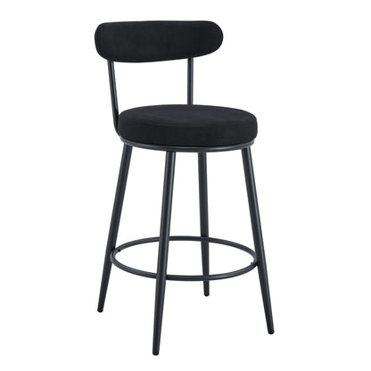 Fashionable Ergonomic High Legged Bar Chairs (Set of 2) Home Essentials