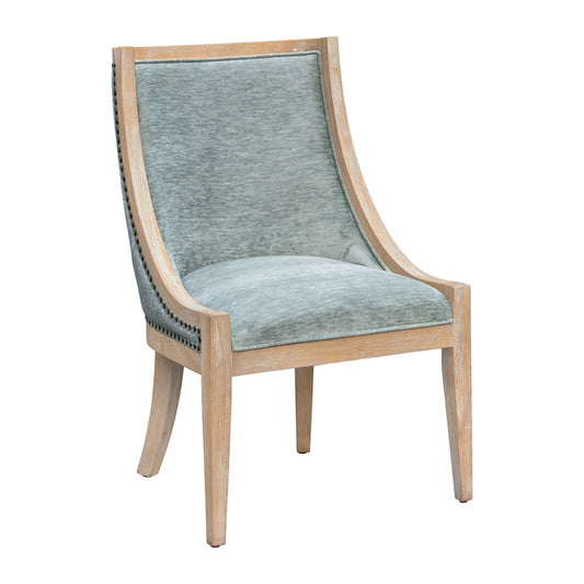 Upholstered Dining Chair With Nailhead Trim JLA