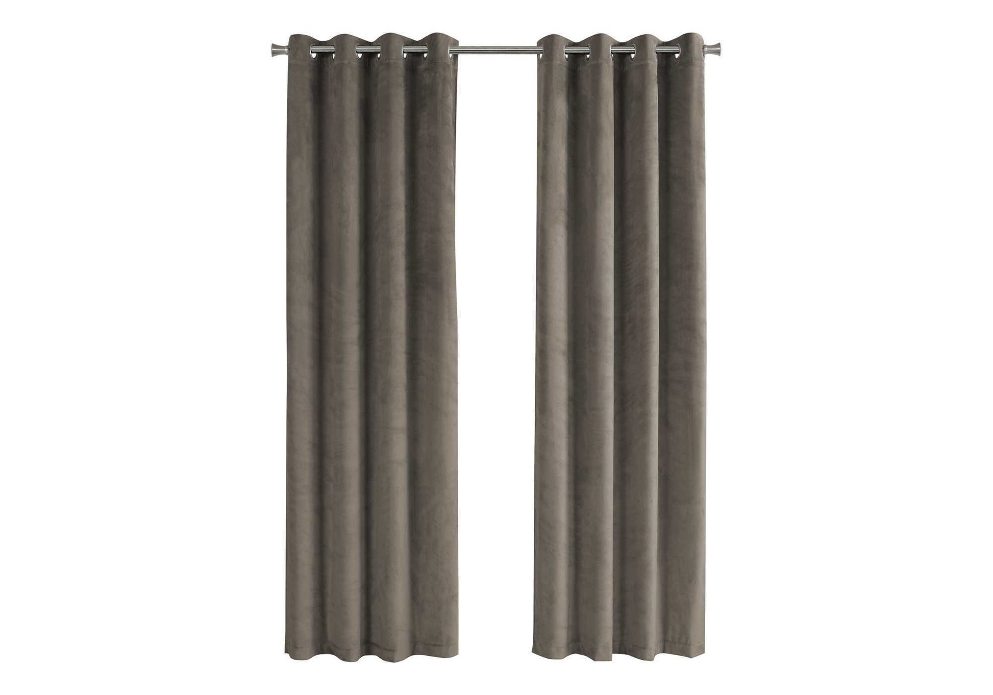 2 Pieces Set, Curtain Panel, Room Darkening, Grommet, Contemporary & Modern 8th Street