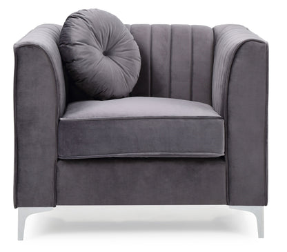 Contemporary Sloped Armchair