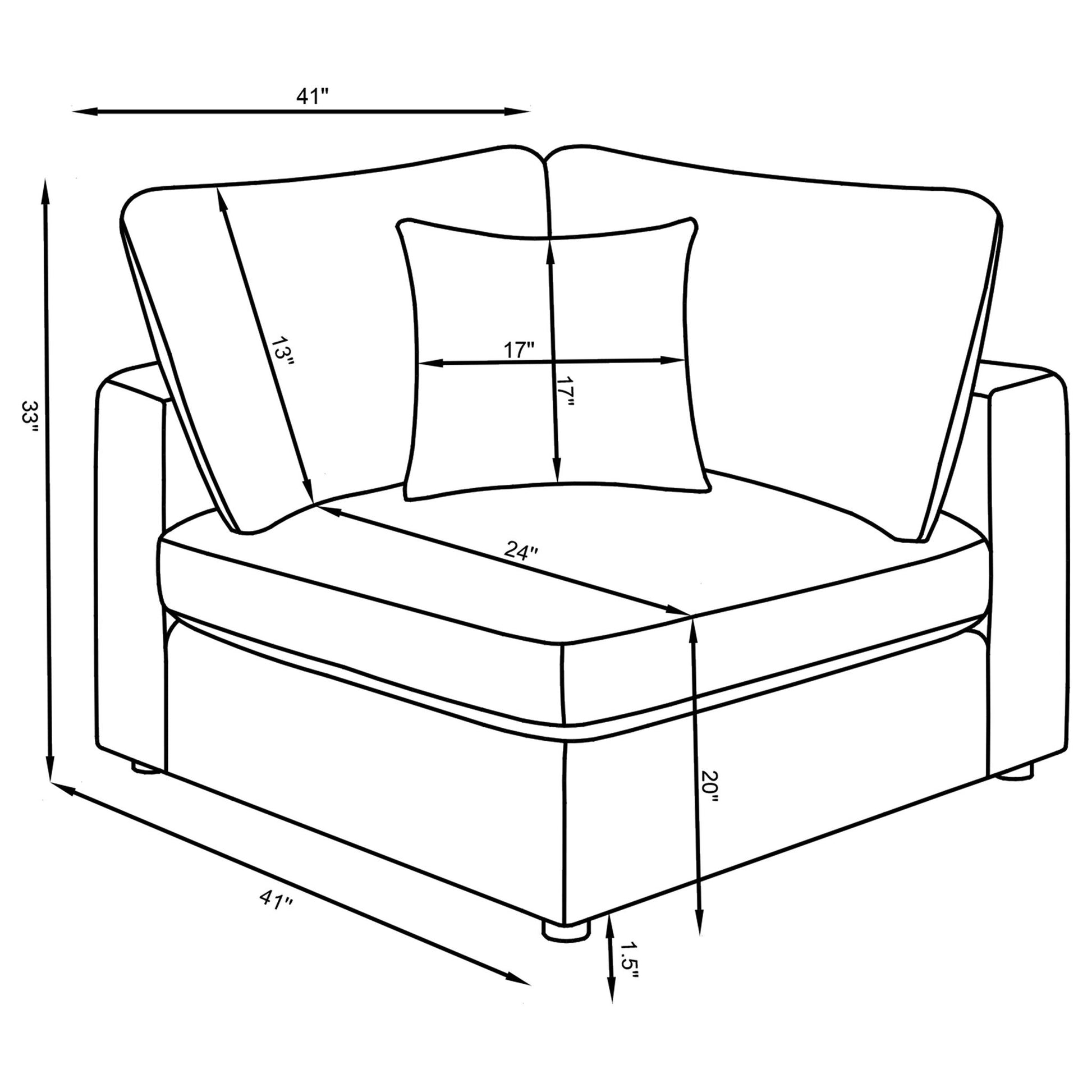 Rhette - Upholstered Sectional With Reversible Cushions Furniture Max