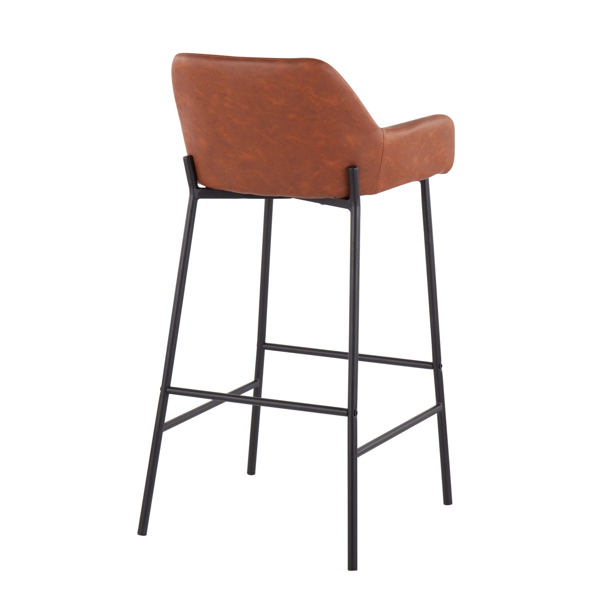 Daniella - Industrial Fixed Height Bar Stool (Set of 2) Lumi Source