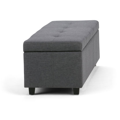 Castleford - Contemporary Storage Ottoman Simpli-Home