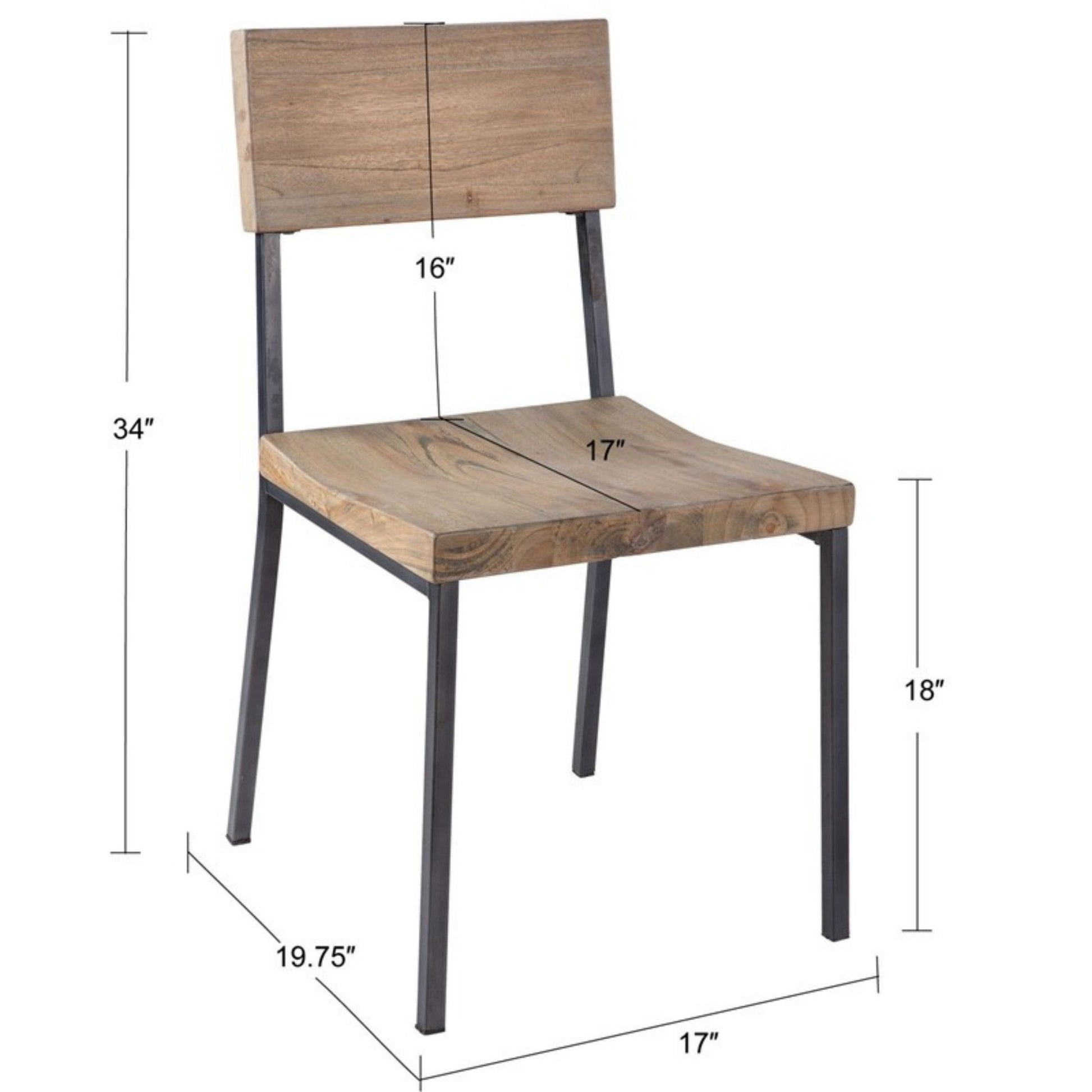 Tacoma - Dining Chair (Set of 2) - Gray JLA