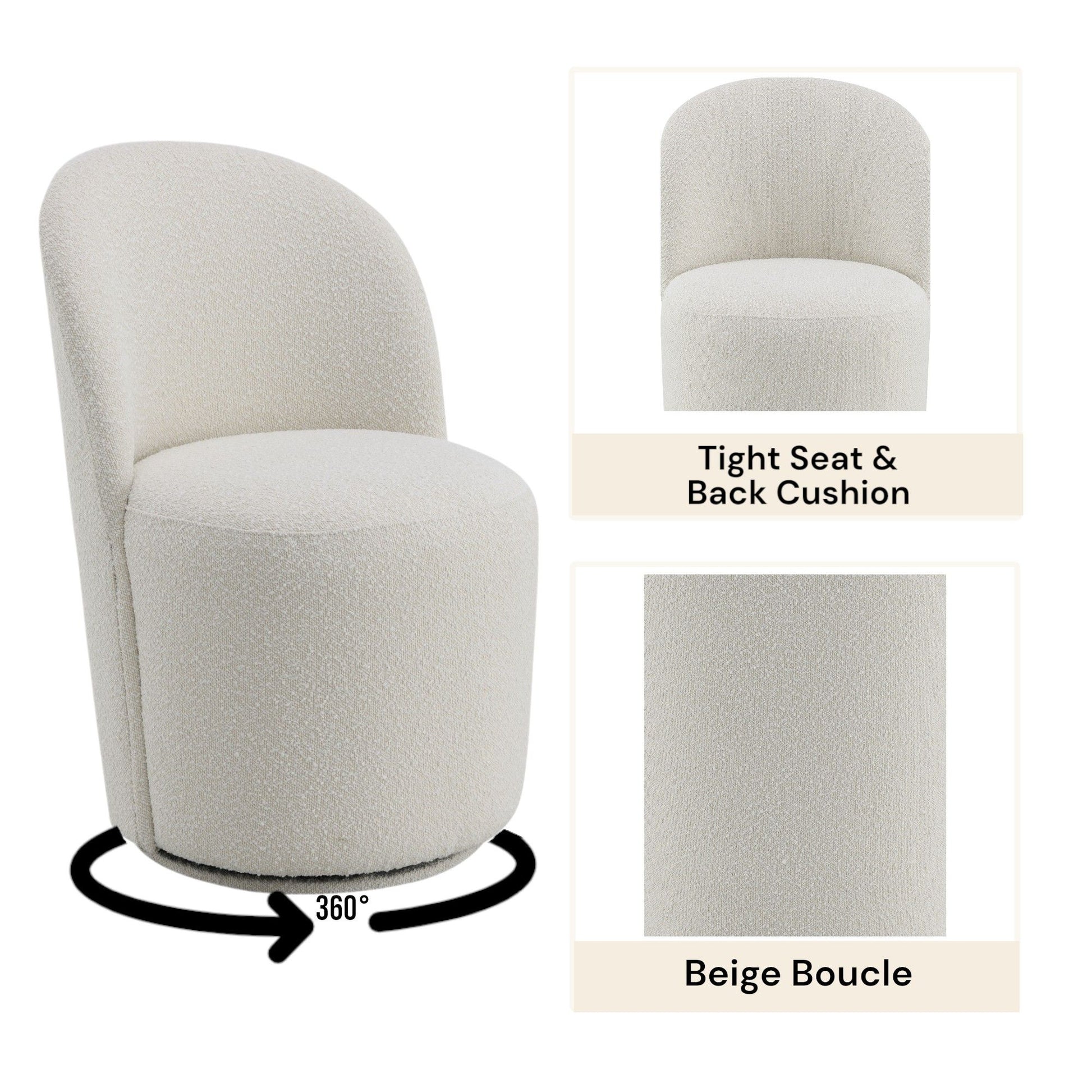 Hollis - Side Chair (Set of 2) - Beige Acme