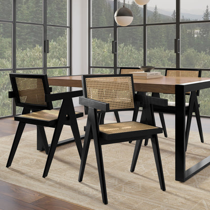 Regina - Handcrafted Dining Armchair (Set of 2) Simpli-Home