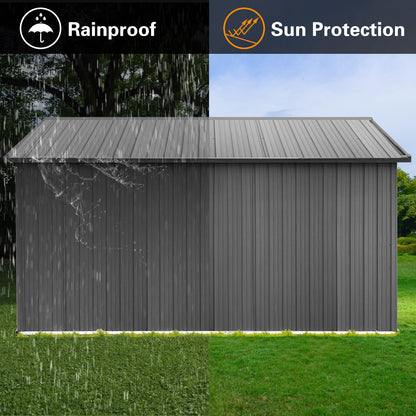 10'x12' Garden Sheds Outdoor Storage Sheds With Window