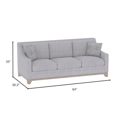 Sofa With Casual Accent - Gray Emerald Home