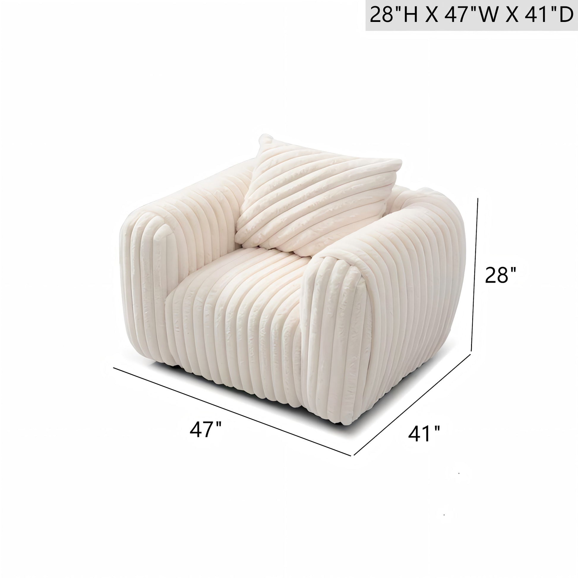 Cancun - Chair - White Glory Furniture