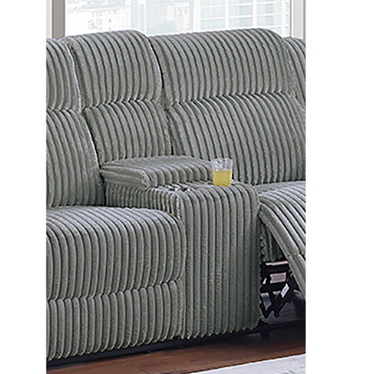 Motion Loveseat With Console Home Essentials
