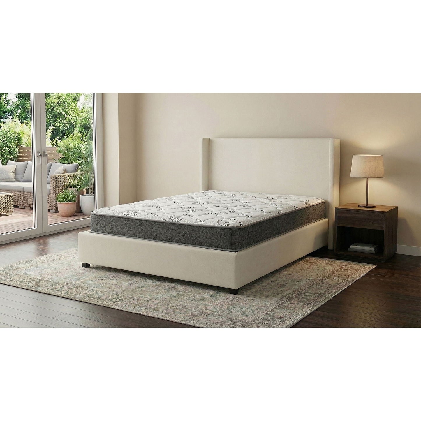 Cienaga - 7" Bamboo Cover Firm Foam Mattress With Supportive Foam Core And Breathable Fabric Furniture Max