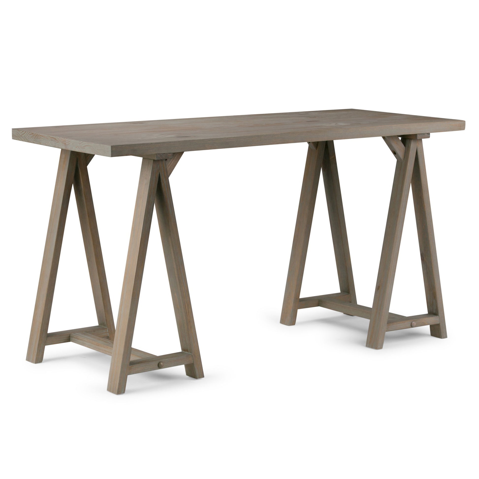 Sawhorse - Handcrafted Writing Desk Simpli-Home