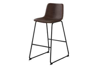 Office Chair, Bar Height, Standing, Computer Desk, Work, Leather Look, Contemporary, Modern 8th Street