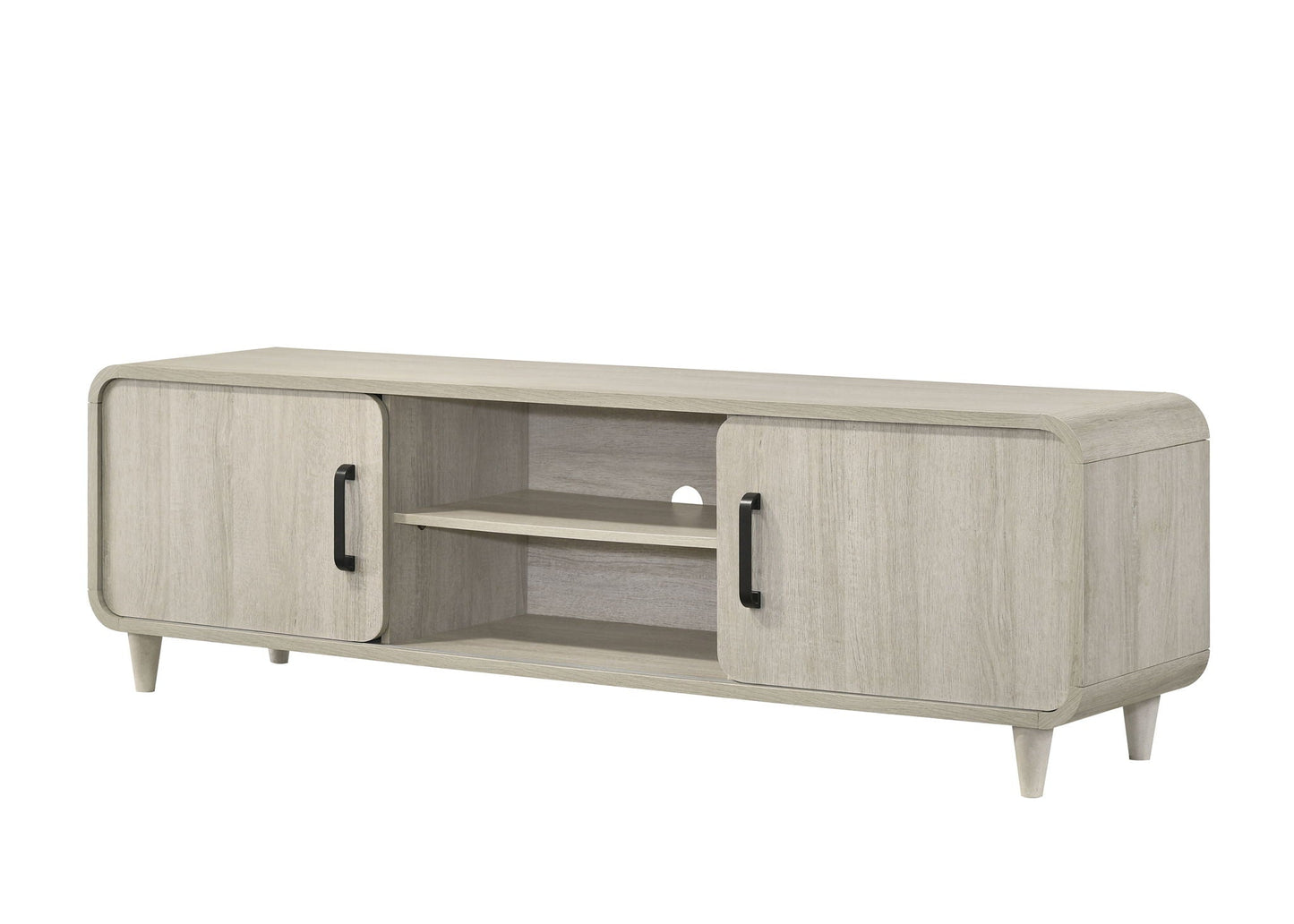 Nyomi - TV Stand - White Crown Mark