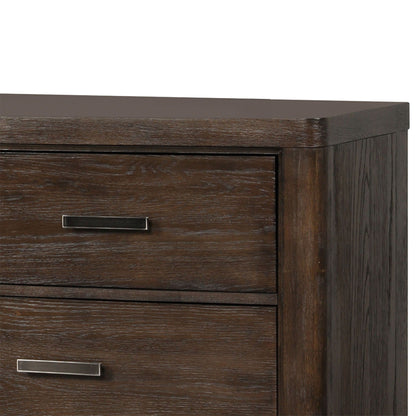 6 Drawer Dresser - Antique Brown Bernards Furniture