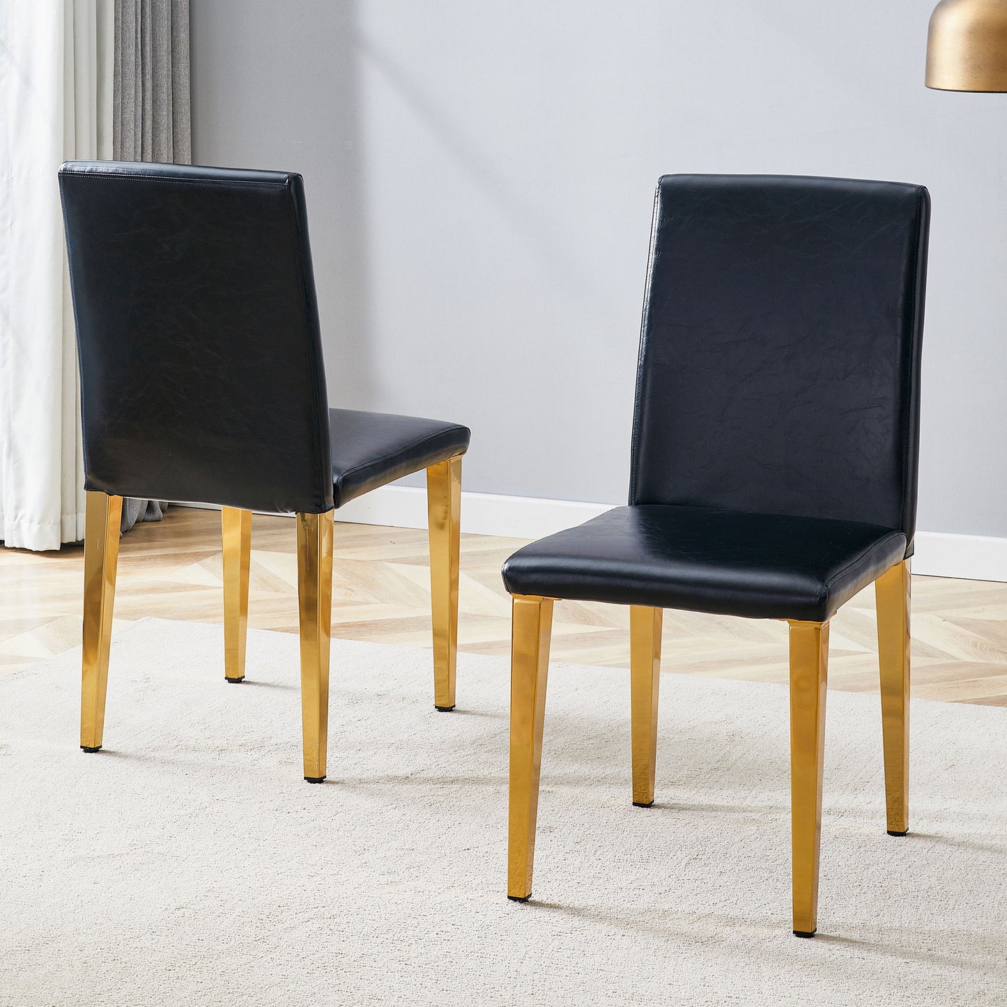 Modern Dining Chairs With Metal Legs Home Essentials